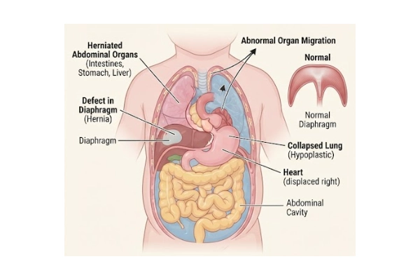 A newborn baby in hospital care with an intravenous line