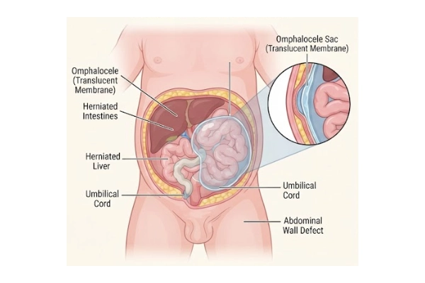 A newborn baby in hospital care with an intravenous line